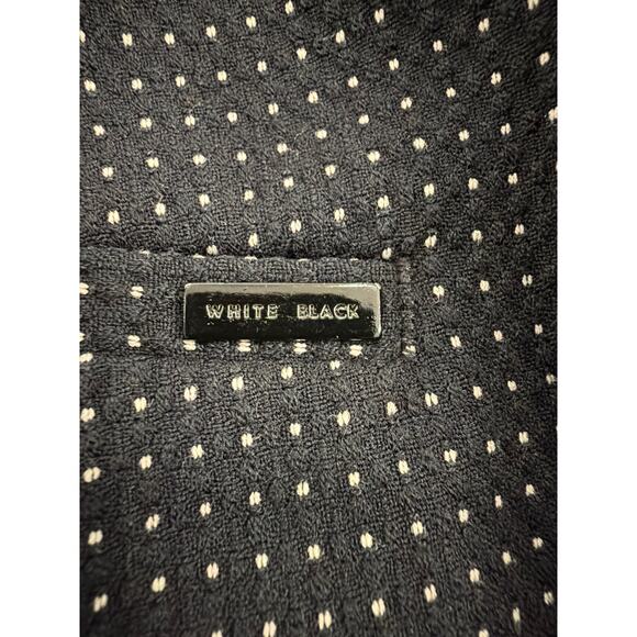 White House Black Market Black Dobby slim ankle pant 2Long - Picture 6 of 11